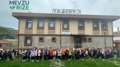 Rize Yeşilay, Çocuklara Sağlıklı Yaşam Konusunda Eğitim Veriyor