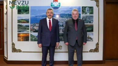 Rize'de Vali İhsan Selim Baydaş, Yoğun Misafir Akınına Ev Sahipliği Yaptı