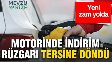 Motorinde indirim rüzgarı tersine döndü: Yeni zam bekleniyor