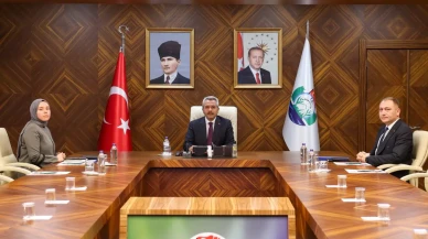 Rize Valisi Baydaş, 81 İl Valisiyle Birlikte Sosyal Risk Haritaları Üzerine Toplantı Gerçekleştirdi