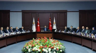 AK Parti MYK Toplantısı Cumhurbaşkanı Erdoğan başkanlığında başladı