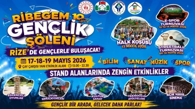 Ribegem Gençlik Şöleni Rize’de Gençlerle Buluşacak