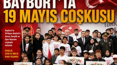 Bayburt’ta 19 Mayıs Coşkusu