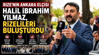 Rize’nin Ankara elçisi Halil İbrahim Yılmaz, Rizelileri buluşturdu