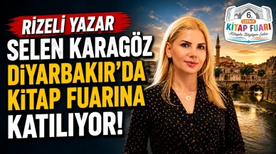 Rizeli Yazar Diyarbakır ‘da Kitap Fuarına Katılıyor