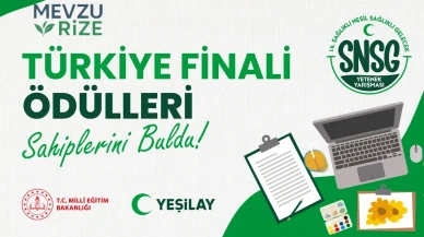 Türkiye'de 'Sağlıklı Nesil, Sağlıklı Gelecek' Yarışması'nın Şampiyonları Ödüllerini Aldı!