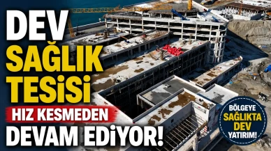 Rize'nin dev projelerinden biri olan Rize Şehir Hastanesi inşaatında kaba inşaat büyük ölçüde tamamlanırken, ince işçilik ve teknik imalatlar yoğun şekilde devam ediyor.