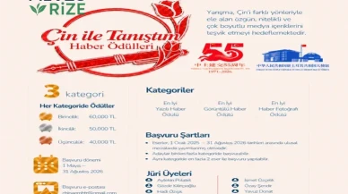 Çin ile Tanıştım: 2023 Haber Ödülleri İçin Başvurular Açıldı!