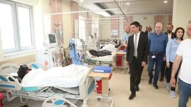 Erzurum Şehir Hastanesi’nde bayramlaşma