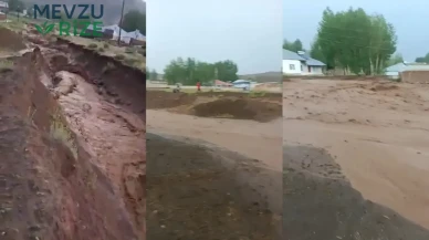 Van'da Yağışlar Can Aldı: Ekili Tarım Arazileri ve Yollar Su Altında Kaldı