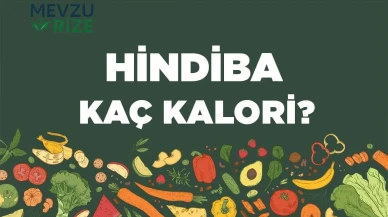 Hindiba kaç kalori? Hindibanın besin değerleri neler?