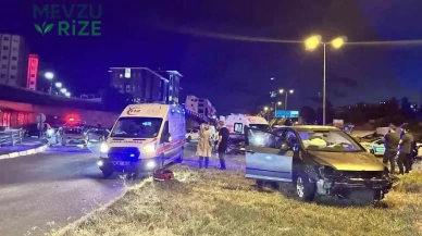 Kastamonu Kavşağında Korkunç Çarpışma: İki Araç Birbiriyle Çarpıştı, 4 Kişi Yaralandı!