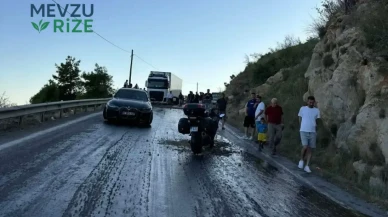 Mersin'de Bir Damla Mazot Trafik Kazasına Sebep Oldu: Dört Araç Birbirine Çarptı!