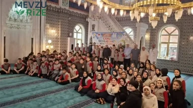 ÇEDES Projesi Kapsamında Öğrenciler Çarşıbaşı Camii’nde Buluştu