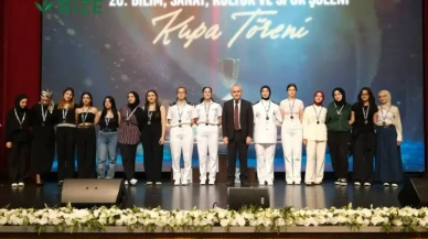 20. Bilim, Sanat, Kültür ve Spor Şöleni Kupa Töreni Gerçekleştirildi.