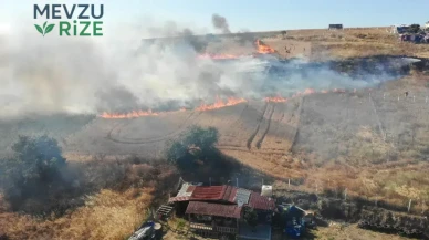 Silivri Kırsalında Çıkan Yangın Kontrol Altına Alındı!