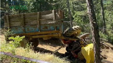 Traktör Kazası: 1 Kişi Hayatını Kaybetti, 1 Kişi Yaralandı