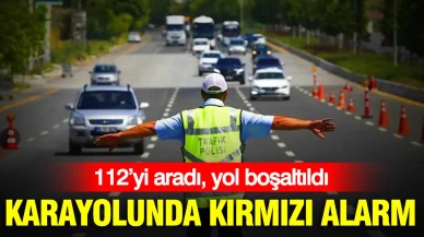 Yolculukta Tehlike Sona Erdi: Bursa’da 112’yi Arayarak Facianın Önüne Geçildi!