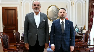 DEM Parti Ağrı Milletvekili Sırrı Sakık,Adalet Bakanı Akın Gürlek'i ziyaret etti