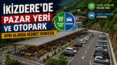 İkizdere’ye Çok Amaçlı Yeni Alan! Cuma Günleri Pazar Yeri, Diğer Günlerde Otopark Olarak Hizmet Verecek