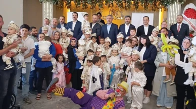 Rize'de 29 Çocuk İçin Sünnet Şöleni Düzenlendi: Altın ve Bisiklet Hediyesi Yüzleri Güldürdü