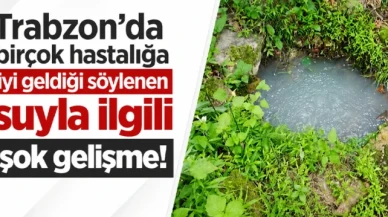 Trabzon'daki Şifalı Su ile İlgili Heyecan Verici Yeni Bulgular Ortaya Çıktı!