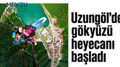 Uzungöl'de Gökyüzü Etkinlikleri Start Aldı!