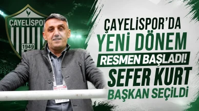 Çayelispor’da Yeni Dönem Resmen Başladı! Sefer Kurt Başkan Seçildi