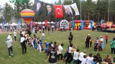 Akdağ Festivali Coşkuyla Başladı: Çocukların Eğlence Dolu Anları Göze Çarptı!