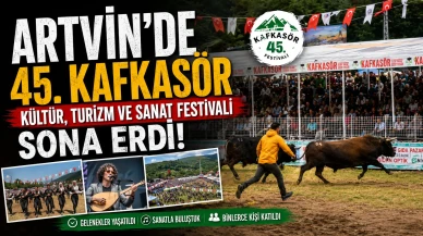 Artvin Kafkasör'de Şampiyon Canpolat Oldu! 157 Boğa Arenaya Çıktı