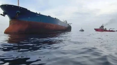 Karadeniz'de Saldırıya Uğrayan 'GAS NERO' Tankeri, Trabzon Limanı'na Demir Attı