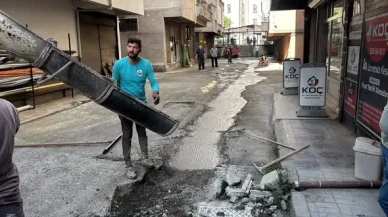 Arhavi'de Doğalgaz Sonrası Yol Onarımları Sürüyor