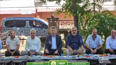 Güroymak Belediye Başkanı Eşref Mutlu Vatandaşlarla Kahvaltıda Buluştu