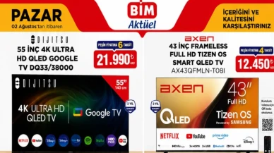 BİM 2 Ağustos 2026 Aktüel Kataloğu Yayınlandı! Televizyon, Elektrikli Bisiklet ve Cep Telefonlarında Büyük İndirim