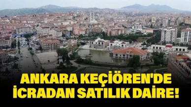 Ankara Keçiören'de İcra Dairesi Tarafından Satışa Çıkarılan 3+1 Daire İlan Edildi!