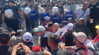 Ankara'ya Yürümek İsteyen Termik Santral İşçilerine Polis Engel Olayında Gözaltılar Gerçekleşti