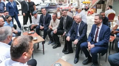 Başkan Nesrullah Tanğlay ve Vali Ahmet Karakaya, Bitlis'te Esnaf ve Vatandaşlarla Buluştu