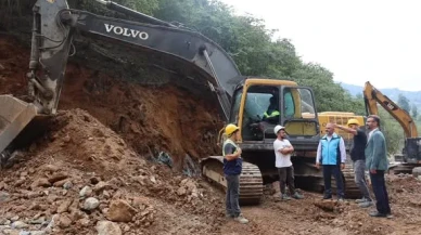Arsin Çardaklı Grup Yolu’nda Çalışmalar Sürüyor: Başkan Bilgin Sahada İnceledi
