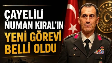Çayelili Tuğgeneral Numan Kıral’a Yeni Görev