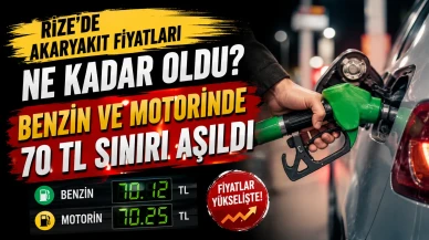 Benzin 70, Motorin 80 TL’yi Aştı!