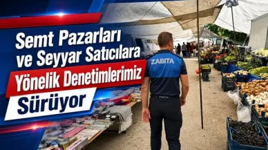 Van Edremit’te Seyyar Satıcılara Denetim: Hastane Önündeki Alan Boşaltıldı