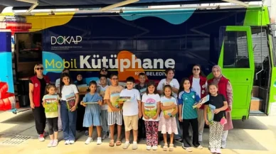 Rize’de Mobil Kütüphane Çocuklarla Buluştu: Kitap, Oyun ve Kahkaha Bir Arada