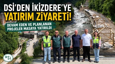 DSİ'den İkizdere'ye Yatırım Ziyareti! Devam Eden ve Planlanan Projeler Masaya Yatırıldı
