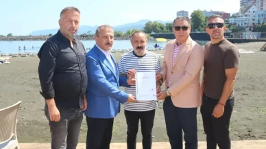 Vakfıkebir Deniz Kızı Plajı’ndan Büyük Başarı: Trabzon’da İkinci Oldu
