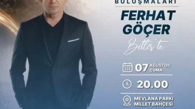 Ferhat Göçer Bitlis'te Konser Verecek! Kurtuluşun 110. Yılına Özel Anlamlı Gece