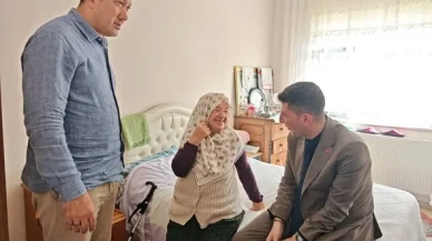 Güneysu Kaymakamı Eyup Gürdal ve Başkan Rıfat Özer'den Şehit Annesi Fethiye Yıldız'a Ziyaret