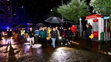 Giresun’da Kuvvetli Yağış Keşap Deresi’ni Taşırdı: Vali Koç Bölgede