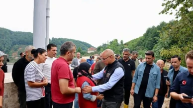 Giresun Valisi Mustafa Koç Yağlıdere’de Selden Etkilenen Bölgeleri İnceledi