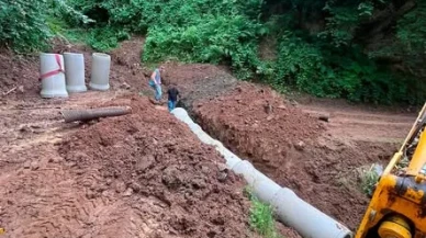 Akçaabat'ta Altyapı Çalışmaları Hız Kesmeden Devam Ediyor