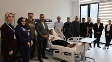 Güneysu Tenzile Erdoğan Devlet Hastanesi'nde İlk Ameliyat Yapıldı
